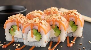Uramaki salmone special