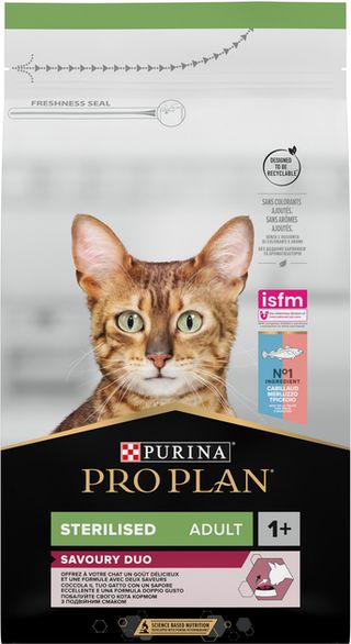 ProPlan Sterilised з фореллю та тріскою, 3кг