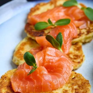 Popečсe od tikvica sa lososom