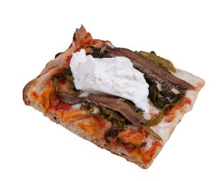 Friarielli alici e burrata