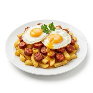 Huevos Rotos Con Chistorra