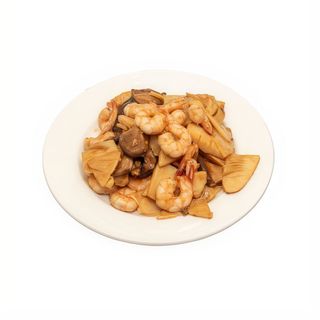 111. Gambas Con Champiñones