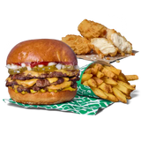 POTRÓJNY SMASH CHEESE ZESTAW POWIĘKSZONY