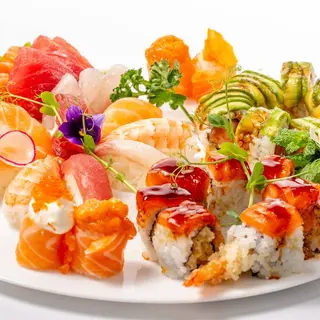 66. Sushi e sashimi misto - 40 pezzi