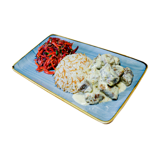 Мясо в кремовом соусе