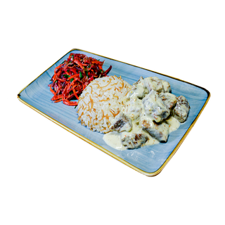 Мясо в кремовом соусе