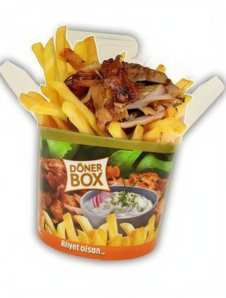 2 box con carne mixto    2 refresco