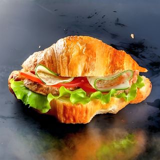 Круассан с курицей