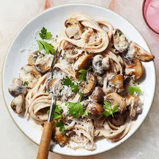 Assorted Mushroom Linguine