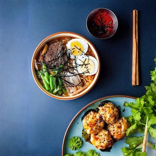 Рамен с телятиной