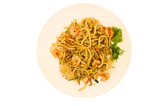 22. Udon con frutti di mare e verdure