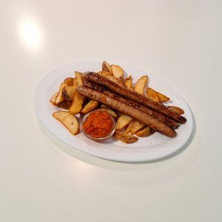 Roštiljke na žaru uz prilog