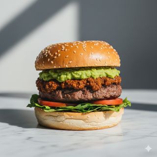 Hamburguesa Una Mexicana Güerito