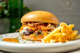 Hamburguesa La Explosiva