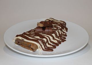 Roll crepes Kinder Bueno