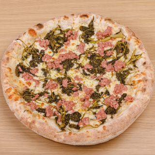 Friarielli e salsiccia 