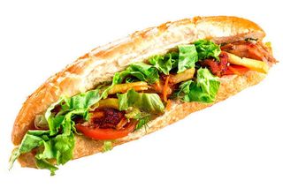 Денер Овощной в лепешке