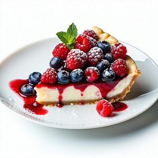 Cheesecake con frutti di bosco