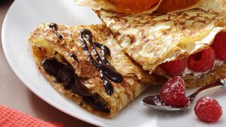 crêpe nutella fruits rouges