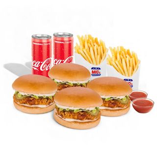 Mo'st Wanted Chicken Party Menu