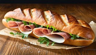 Panino Crudo Fior Lattuga