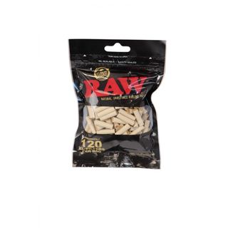 Filtros Raw Black Para Tabaco (120un)