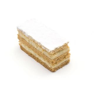 Milhojas de crema pastelera