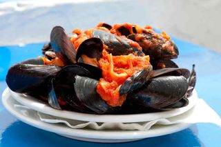 Cozze alla Livornese