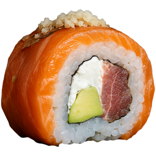 Рол авторський лосось BBQ (7шт/308г)