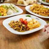 Куриная грудка с соусом карри