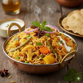 Sabzi biryani