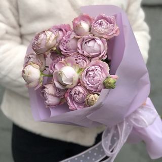 Букет 5 троянд Блоссом Баблс