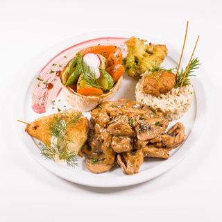 Plat Emincé de poulet