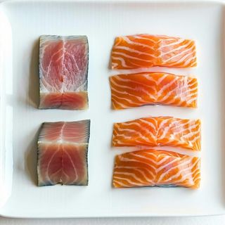 Tonno, salmone - 2 pezzi