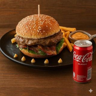Burger + Coca Cola 0,33