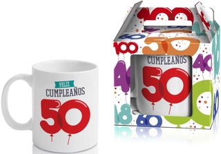 Taza 50 Cumpleaños