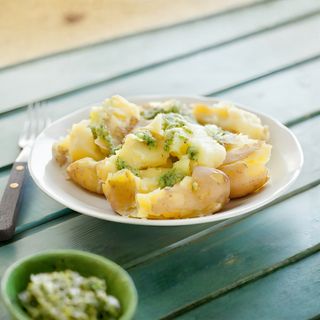 Картофель в сливочном соусе