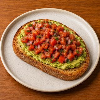 Avocado Toast with Tomato Salsa