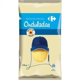 Patatas Fritas Onduladas Carrefour 170 Gr.