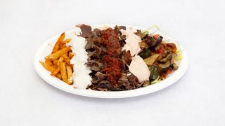 Kebab na talerzu mix