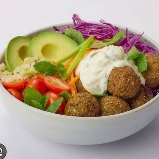 Poke bowls vegan