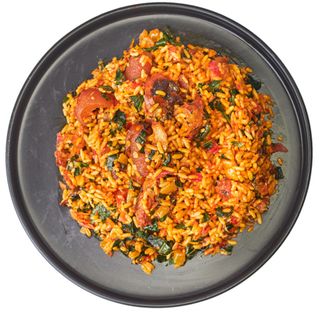 Village Rice & Goatmeat