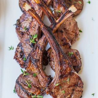 ¼mutton(mbuzi) choma +ugali
