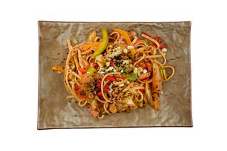 Удон с курицей