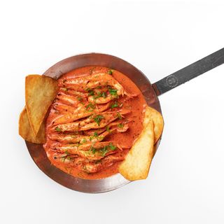 Креветки по-средиземноморски 