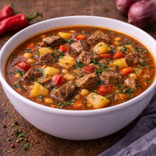 Węgierska zupa gulaszowa- Gulyásleves