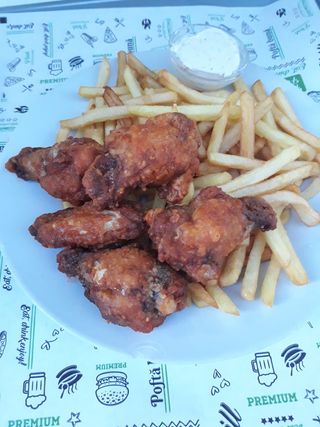 BBQ Chicken Wings Menu