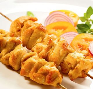 59. Spiedini di pollo al curry