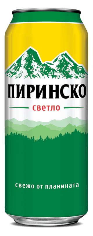 Бира Пиринско кен (500мл)