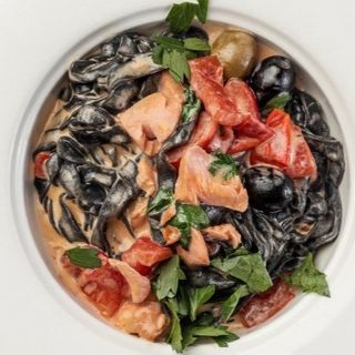 Паста з лососем